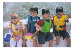 Kids in Pirate Patches